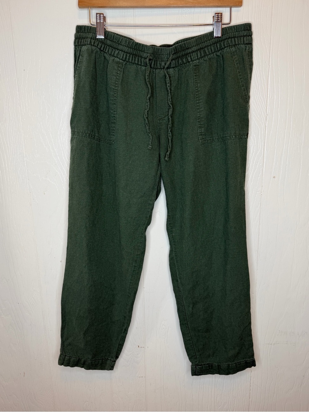 Old Navy Green Linen Blend Pants M
